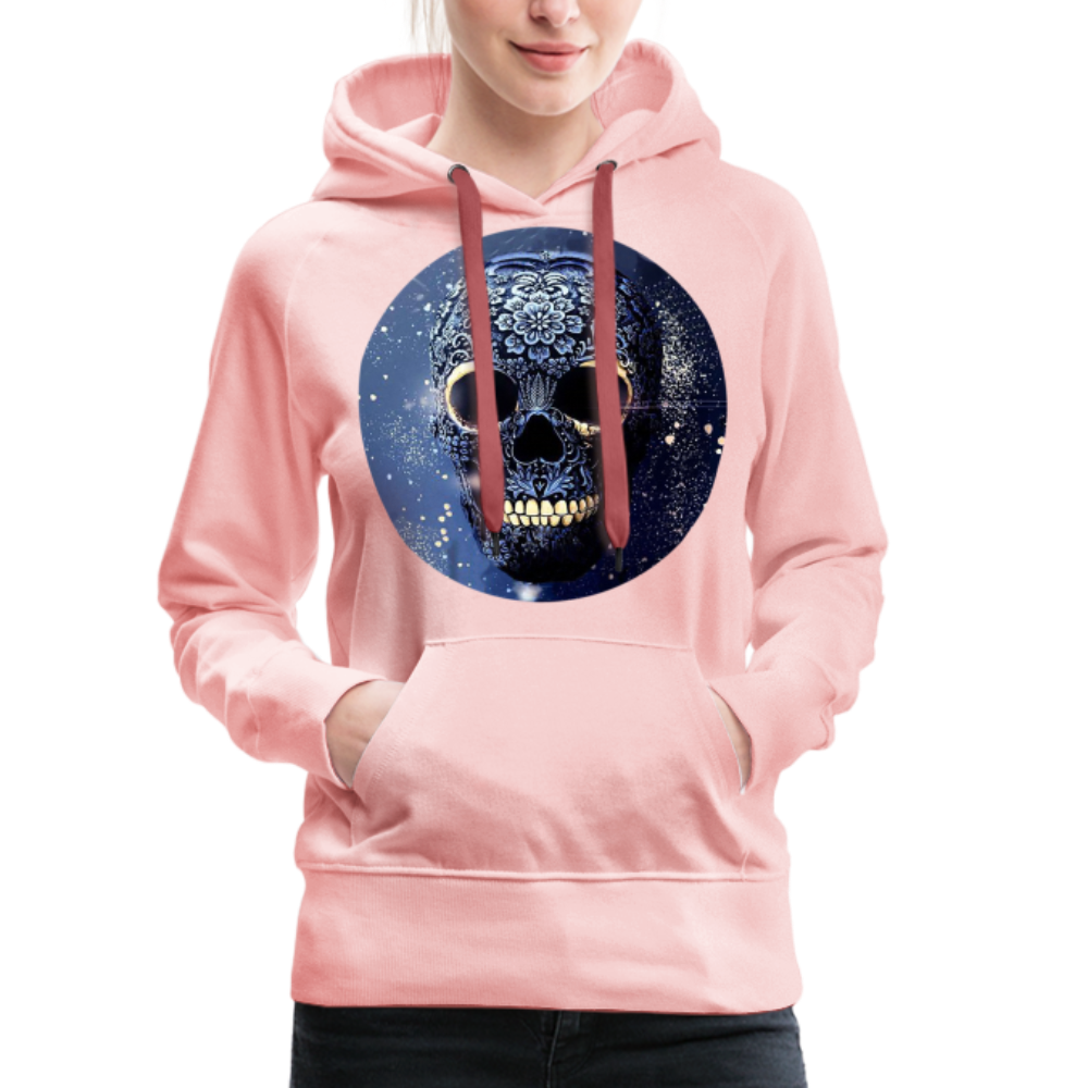 Kapuzenpullover Sweatjacke Sweatshirt Hoodie Pulli Basic Damen Kapuze Frauen - Kristallrosa