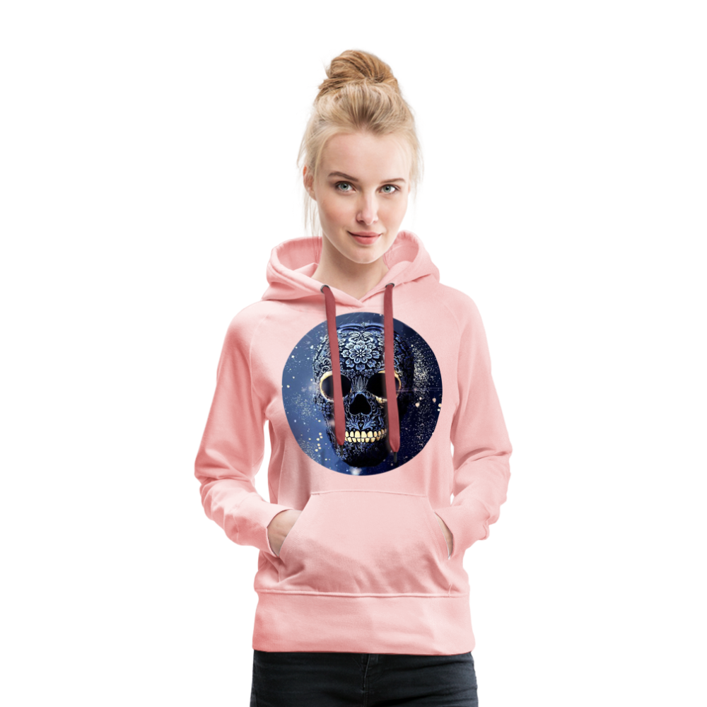 Kapuzenpullover Sweatjacke Sweatshirt Hoodie Pulli Basic Damen Kapuze Frauen - Kristallrosa