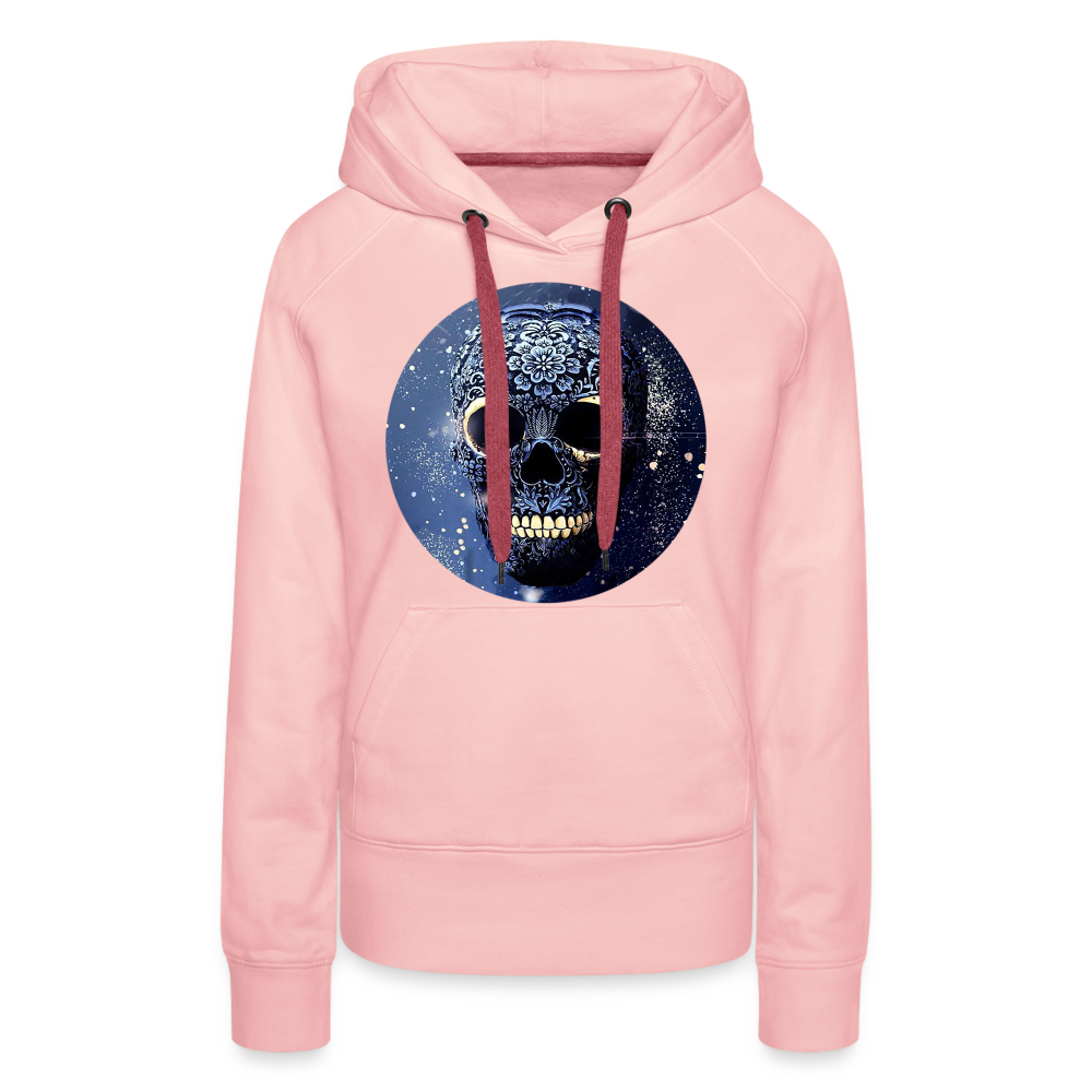 Kapuzenpullover Sweatjacke Sweatshirt Hoodie Pulli Basic Damen Kapuze Frauen - Kristallrosa
