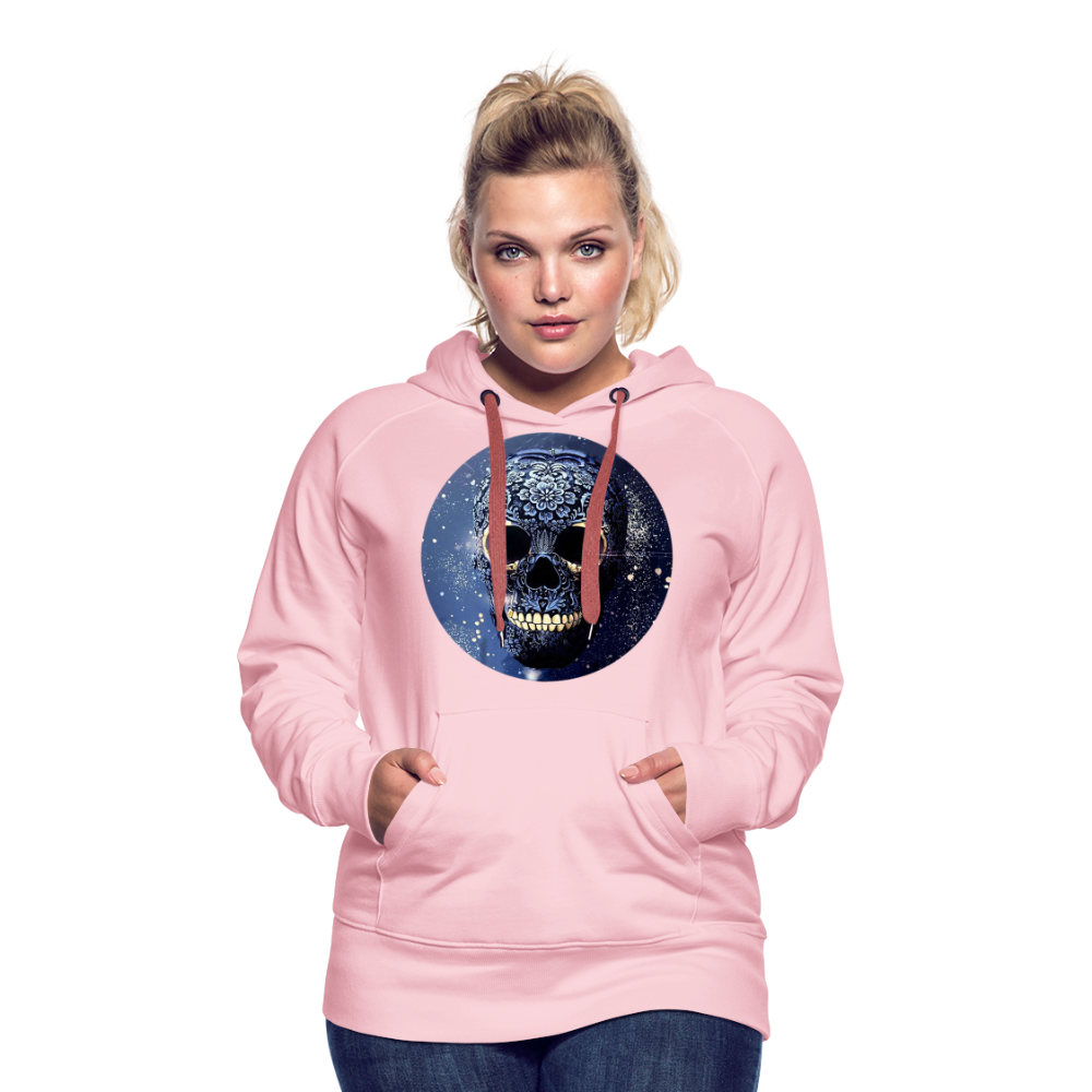 Kapuzenpullover Sweatjacke Sweatshirt Hoodie Pulli Basic Damen Kapuze Frauen - Kristallrosa