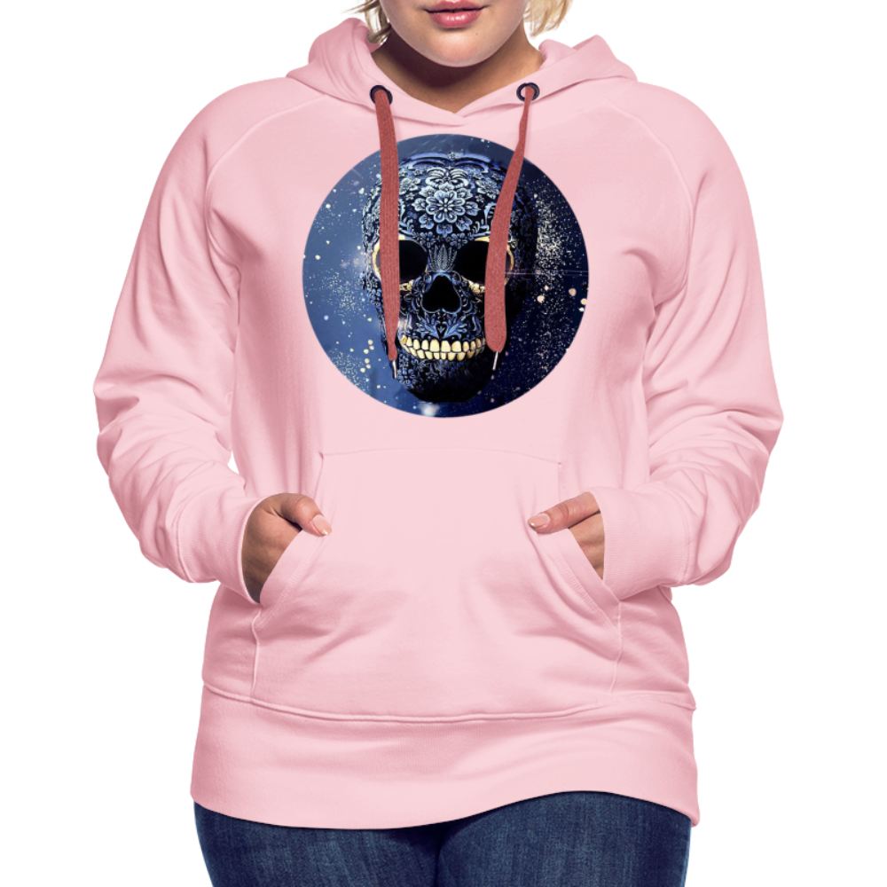 Kapuzenpullover Sweatjacke Sweatshirt Hoodie Pulli Basic Damen Kapuze Frauen - Kristallrosa