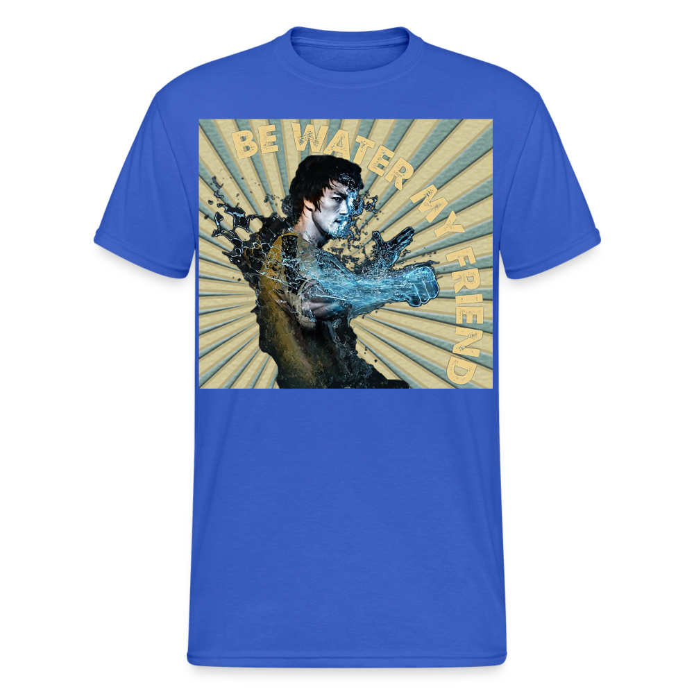 Unisex 3D-T-Shirt Streetwear Fashion Kung Fu Super Star Bruce Lee - Königsblau