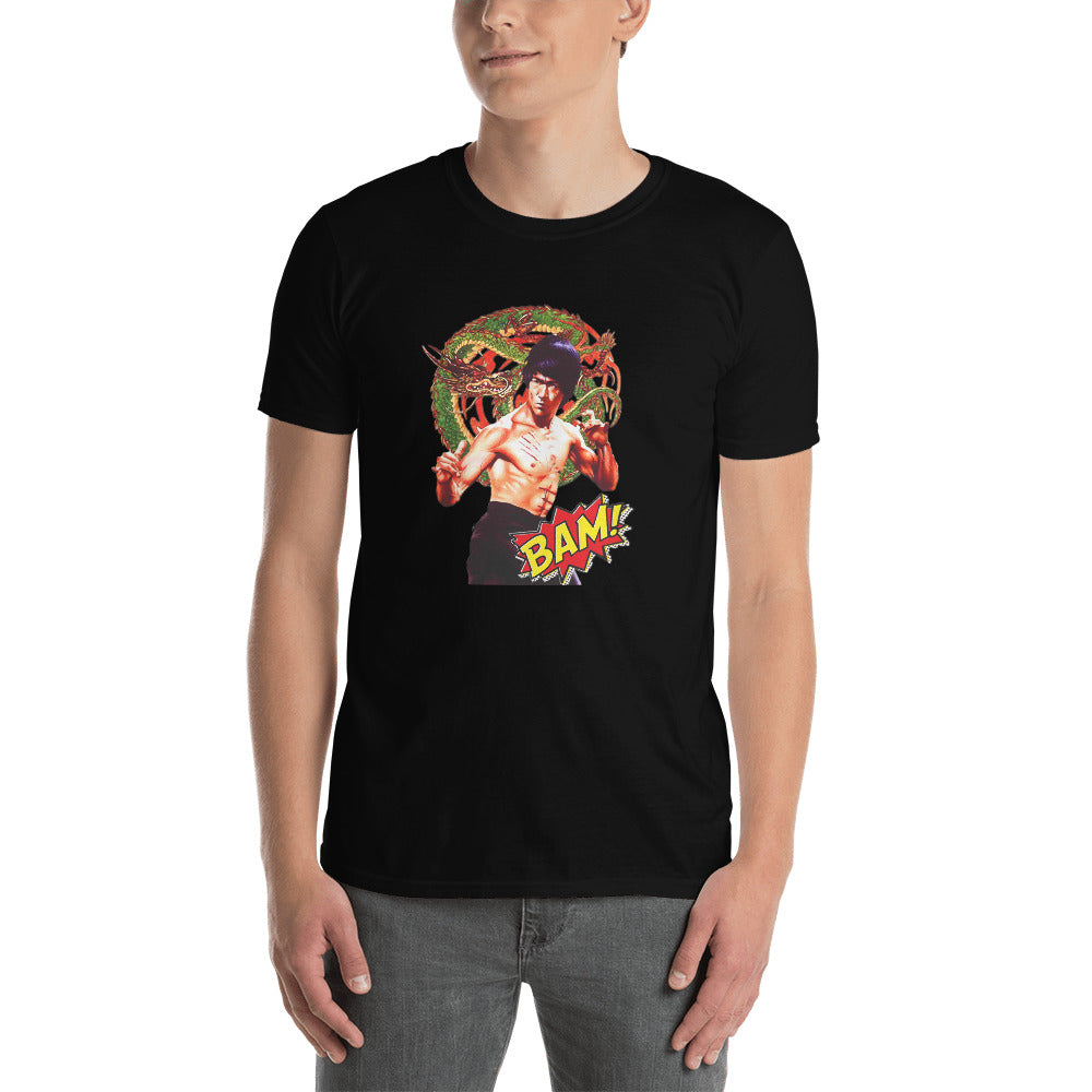 Kurzärmeliges Unisex-T-Shirt  Bruce Lee