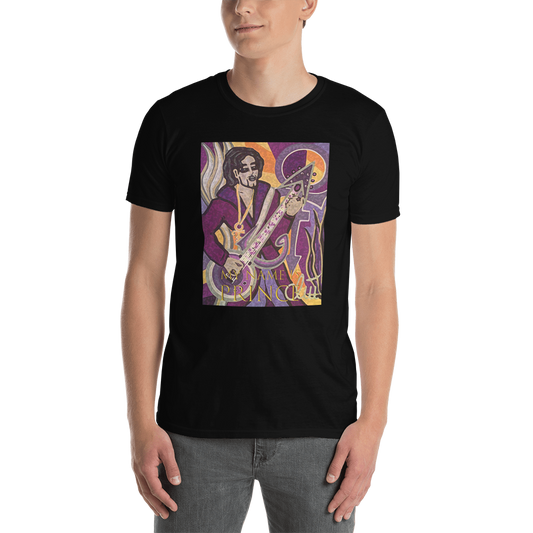 Kurzärmeliges Unisex-T-Shirt  My name is Prince