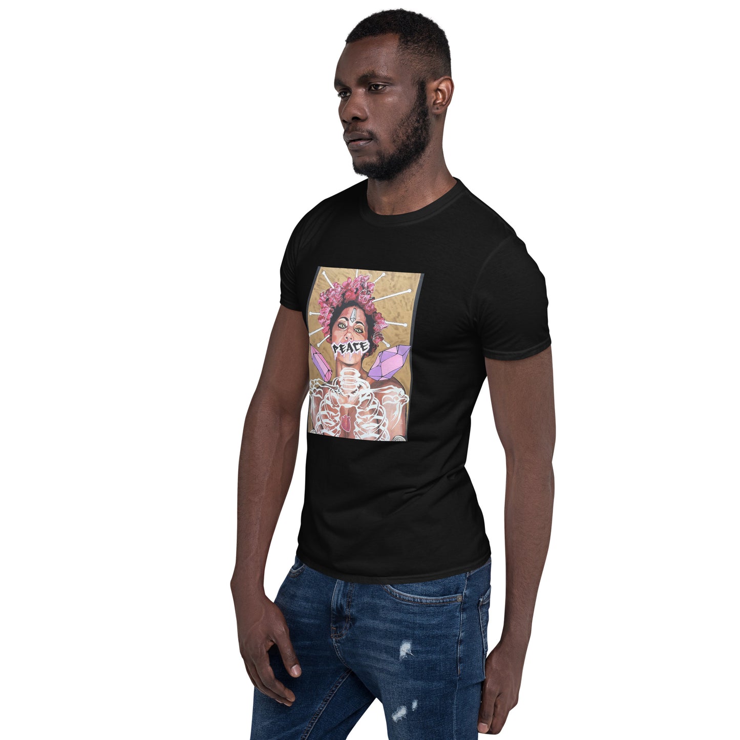 Kurzärmeliges Unisex-T-Shirt