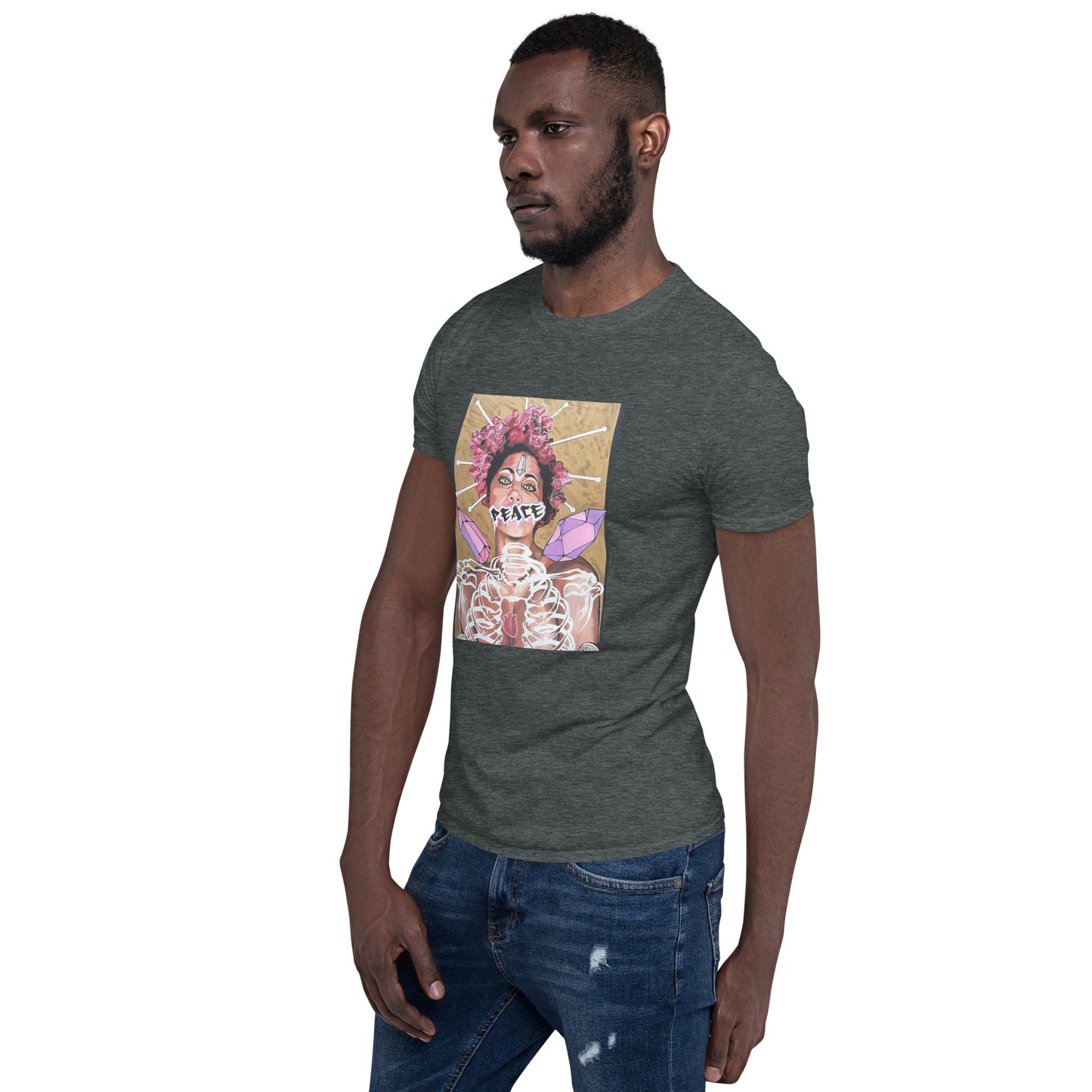 Kurzärmeliges Unisex-T-Shirt