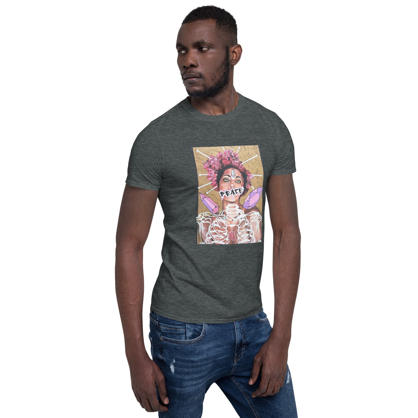 Kurzärmeliges Unisex-T-Shirt