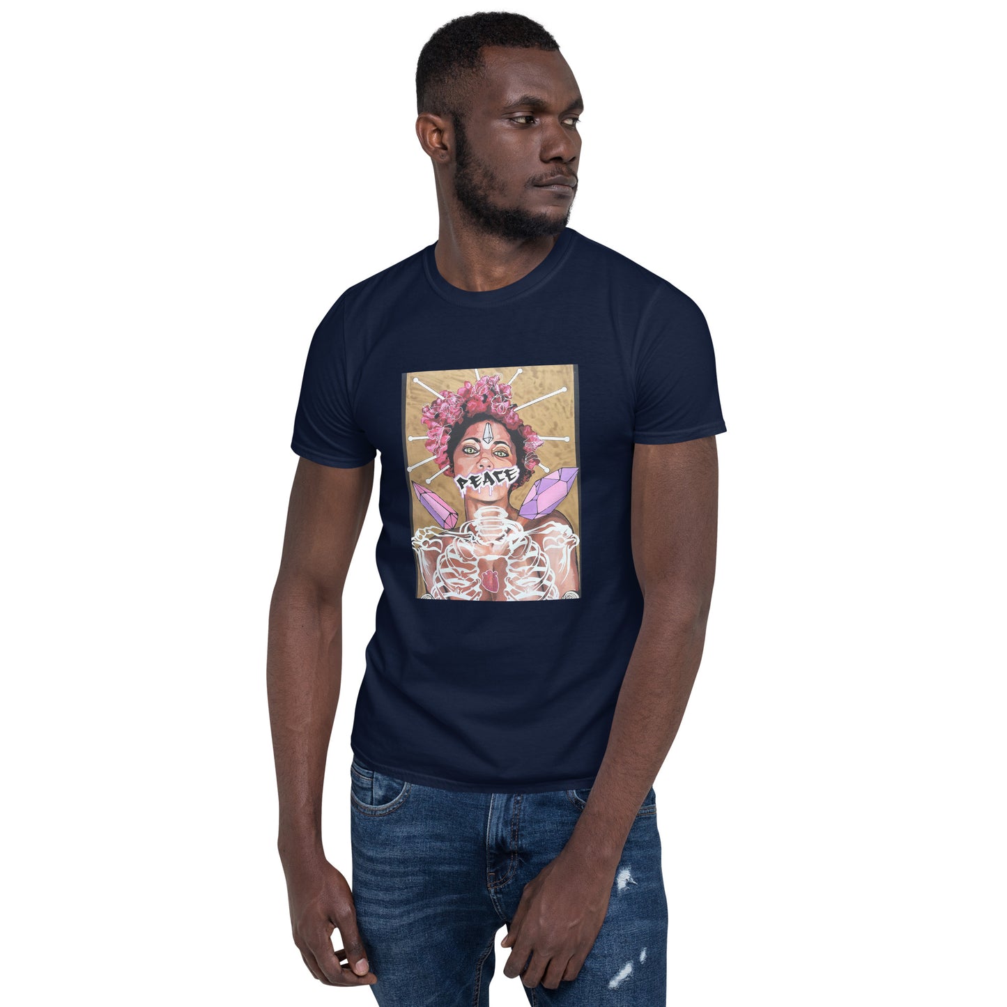 Kurzärmeliges Unisex-T-Shirt