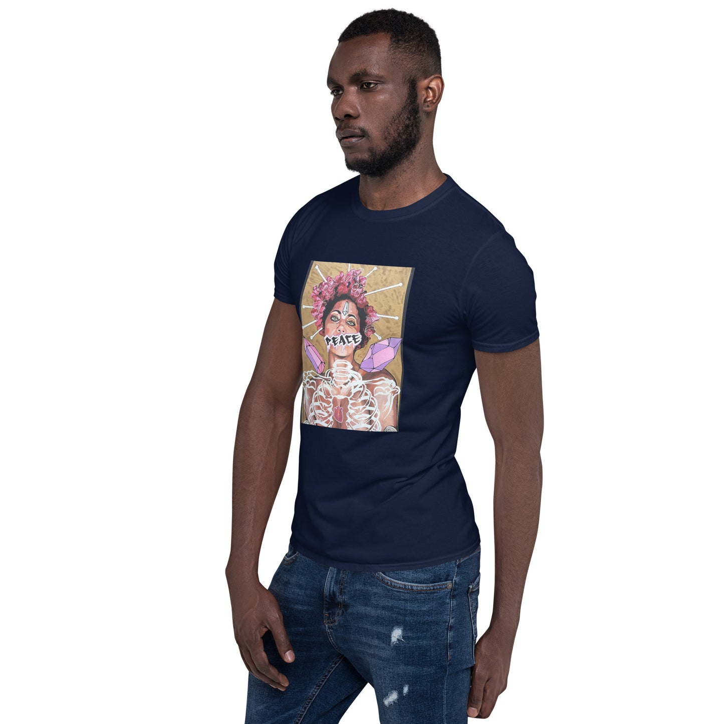 Kurzärmeliges Unisex-T-Shirt