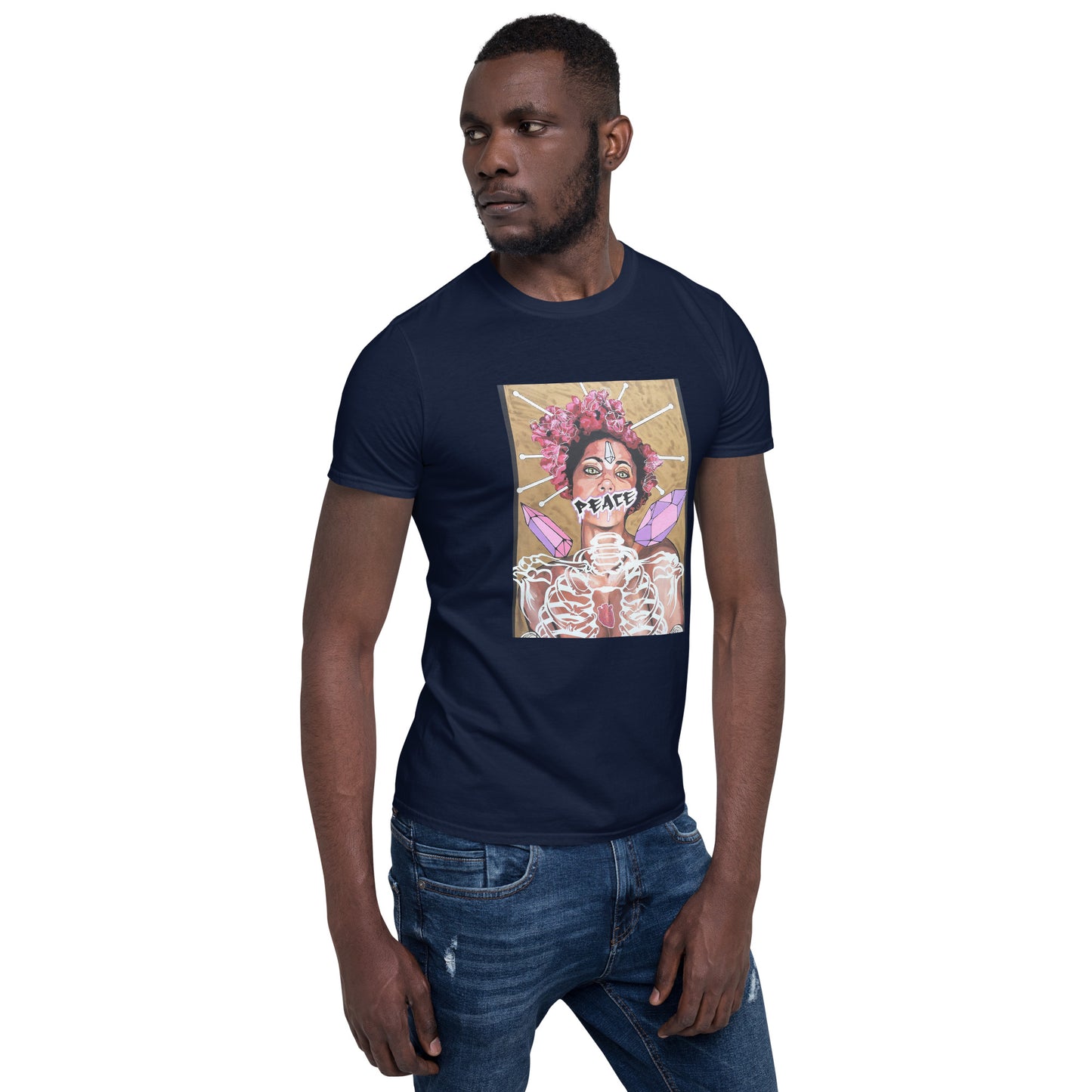 Kurzärmeliges Unisex-T-Shirt