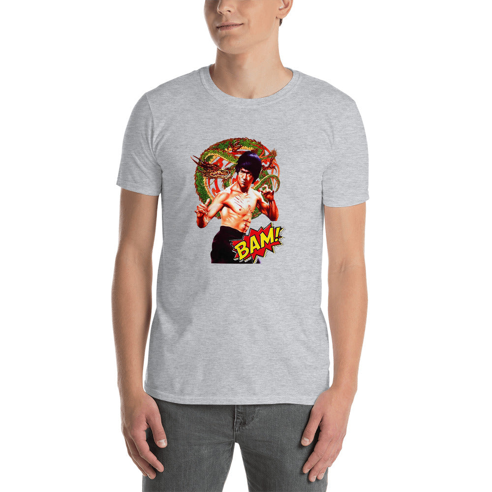 Kurzärmeliges Unisex-T-Shirt  Bruce Lee