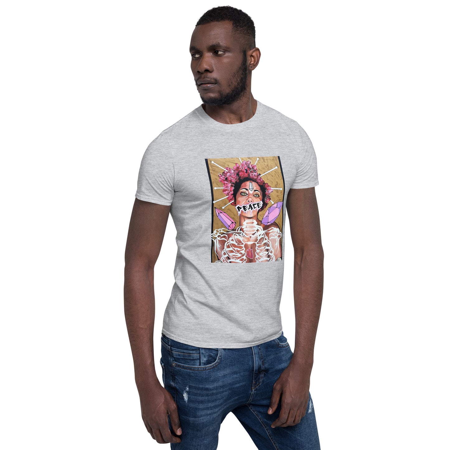 Kurzärmeliges Unisex-T-Shirt