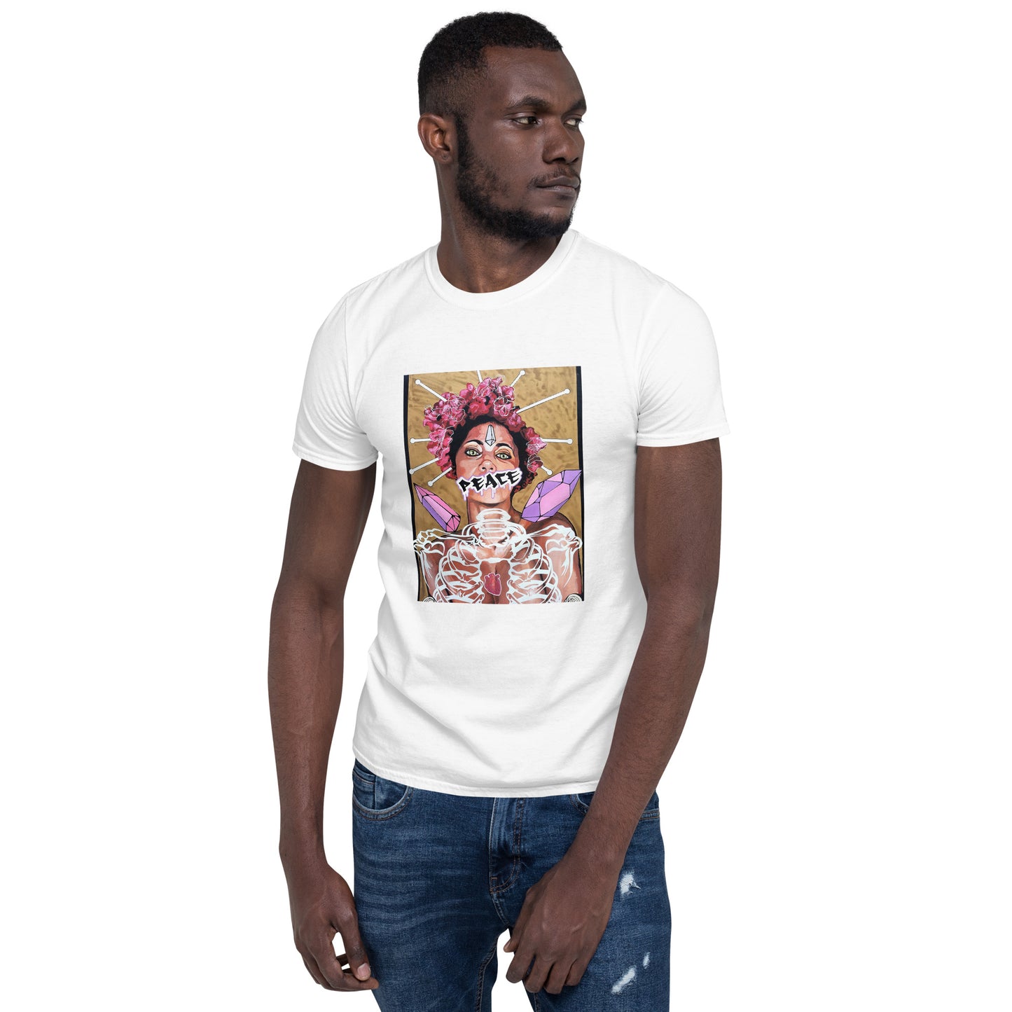 Kurzärmeliges Unisex-T-Shirt