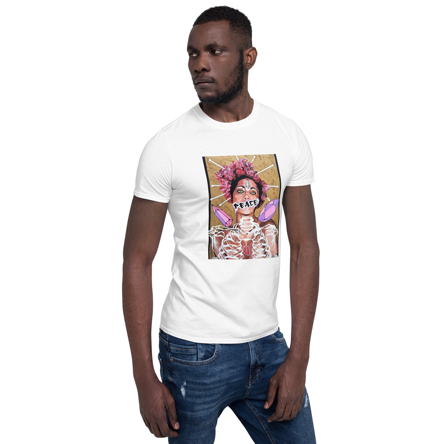 Kurzärmeliges Unisex-T-Shirt