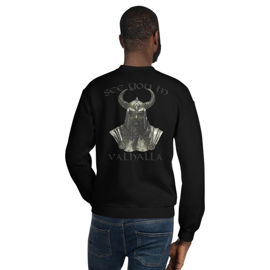 Unisex-Pullover See you in Valhalla