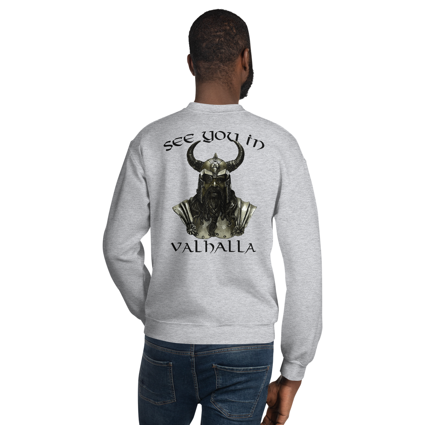 Unisex-Pullover See you in Valhalla