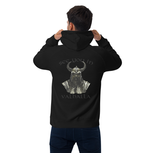 Unisex Bio-Raglan-Hoodie See you in Valhalla