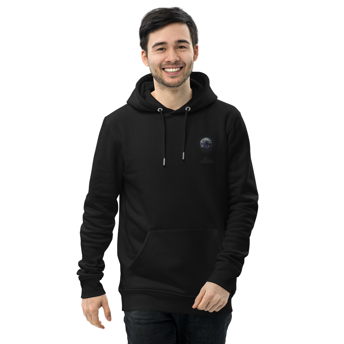 Umweltfreundlicher Unisex-Kapuzenpullover  Don't waste it. There is no Planet B.