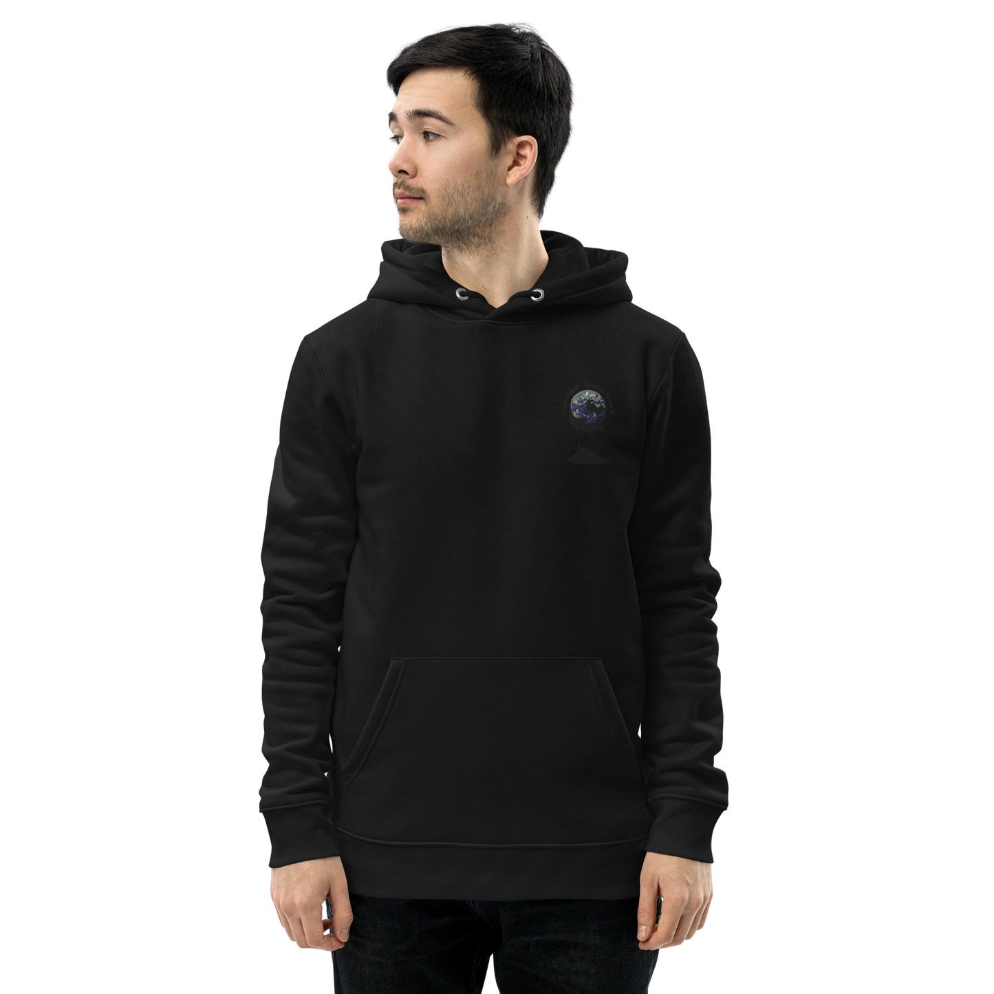 Umweltfreundlicher Unisex-Kapuzenpullover  Don't waste it. There is no Planet B.