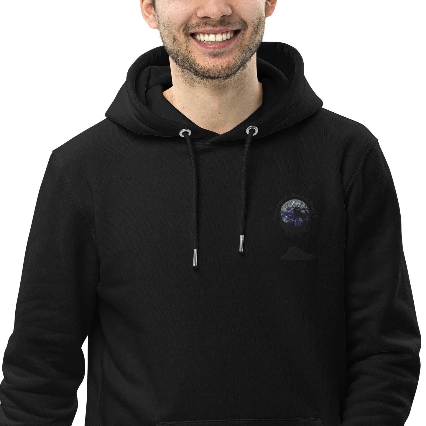 Umweltfreundlicher Unisex-Kapuzenpullover  Don't waste it. There is no Planet B.