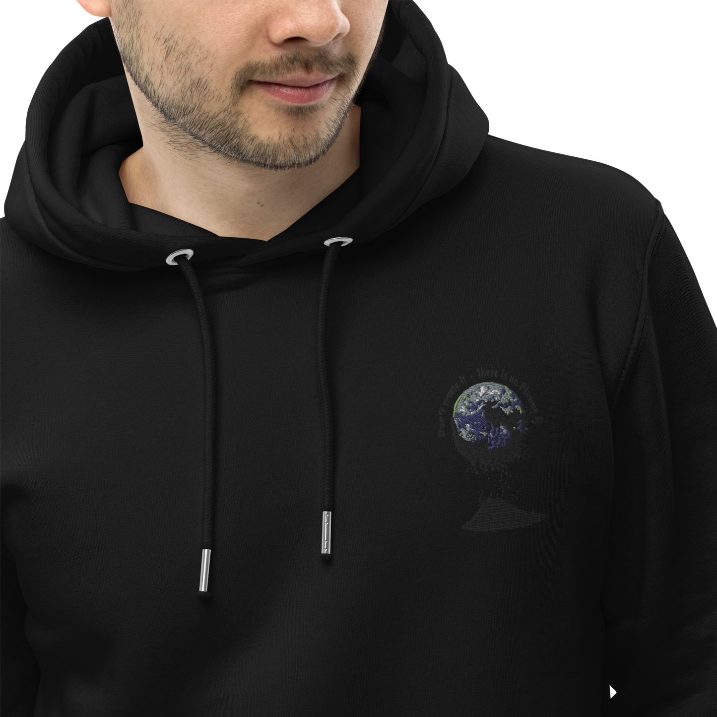 Umweltfreundlicher Unisex-Kapuzenpullover  Don't waste it. There is no Planet B.