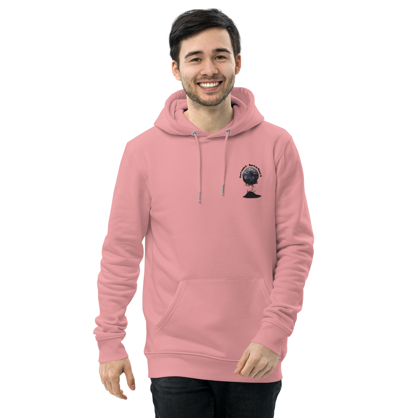 Umweltfreundlicher Unisex-Kapuzenpullover  Don't waste it. There is no Planet B.