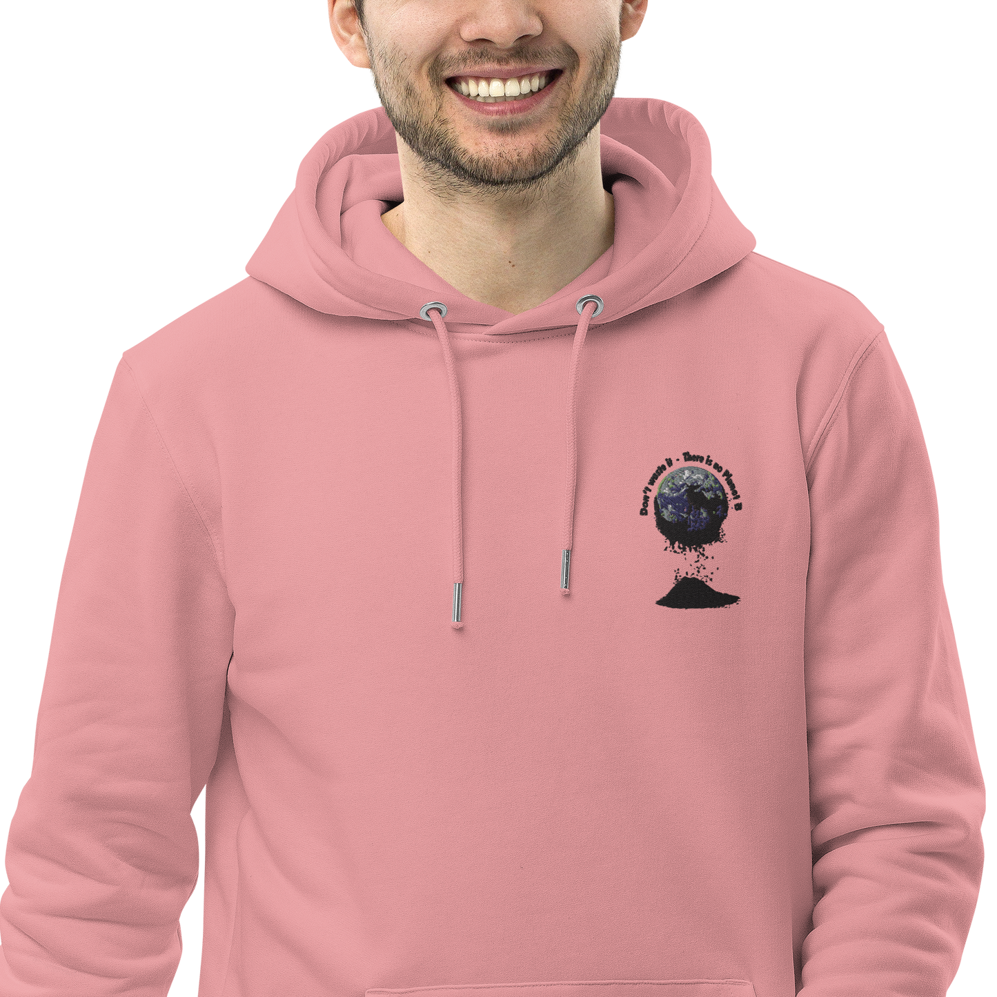 Umweltfreundlicher Unisex-Kapuzenpullover  Don't waste it. There is no Planet B.