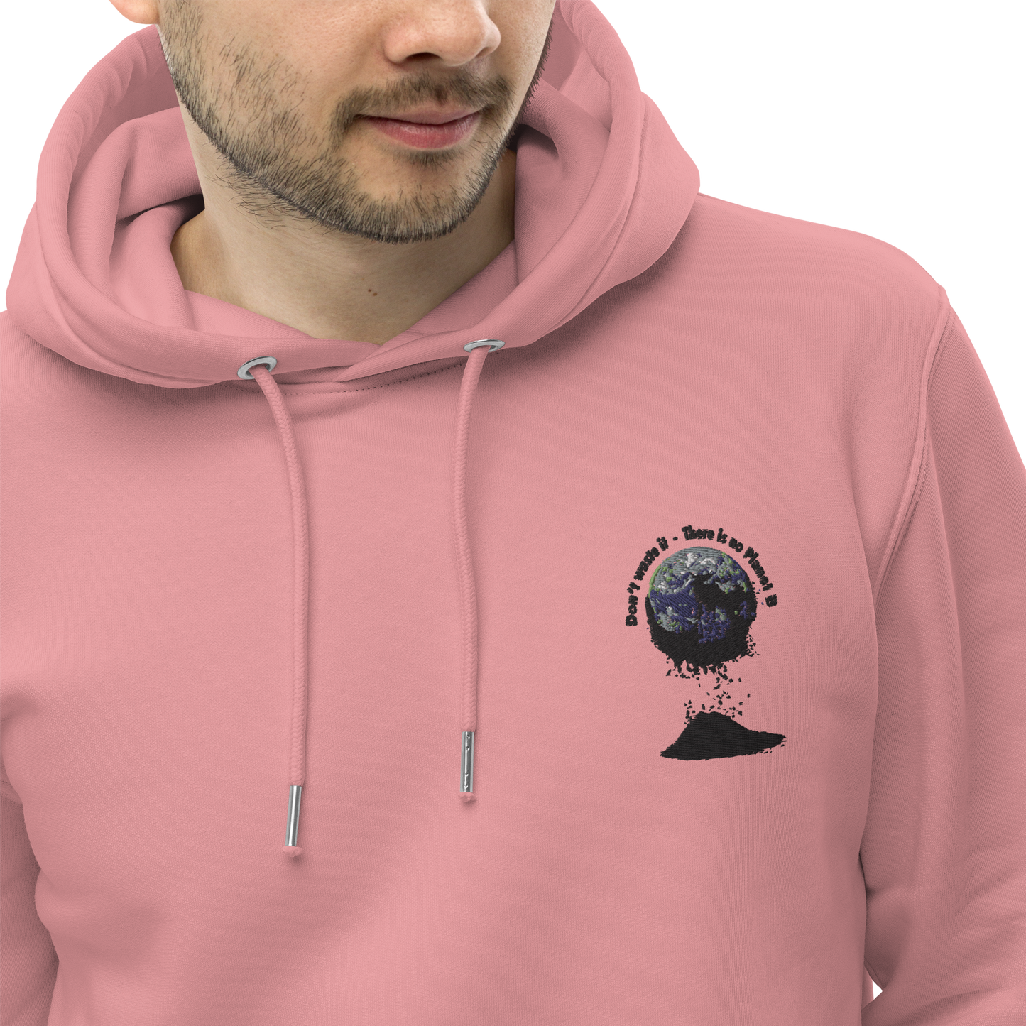 Umweltfreundlicher Unisex-Kapuzenpullover  Don't waste it. There is no Planet B.