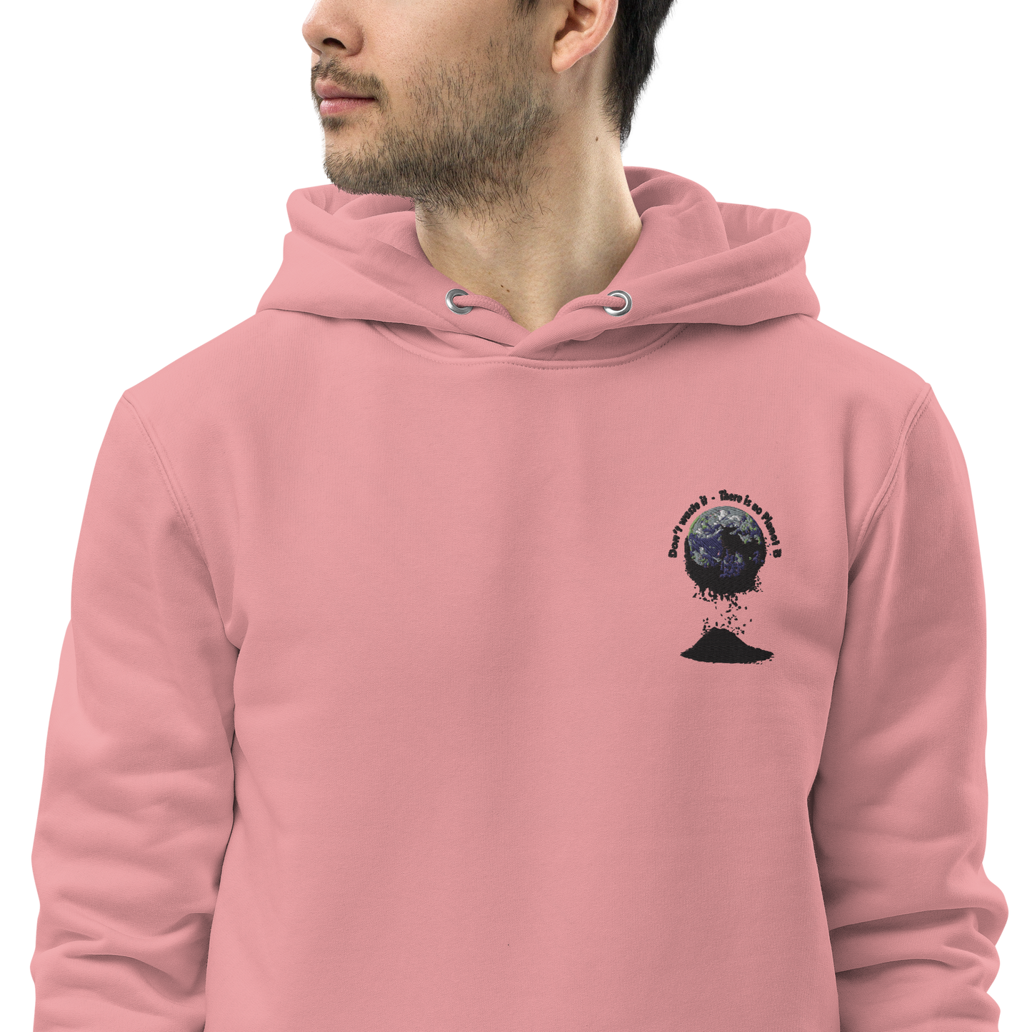 Umweltfreundlicher Unisex-Kapuzenpullover  Don't waste it. There is no Planet B.
