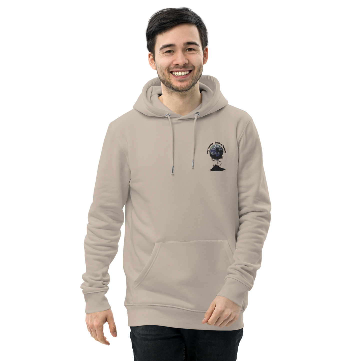 Umweltfreundlicher Unisex-Kapuzenpullover  Don't waste it. There is no Planet B.