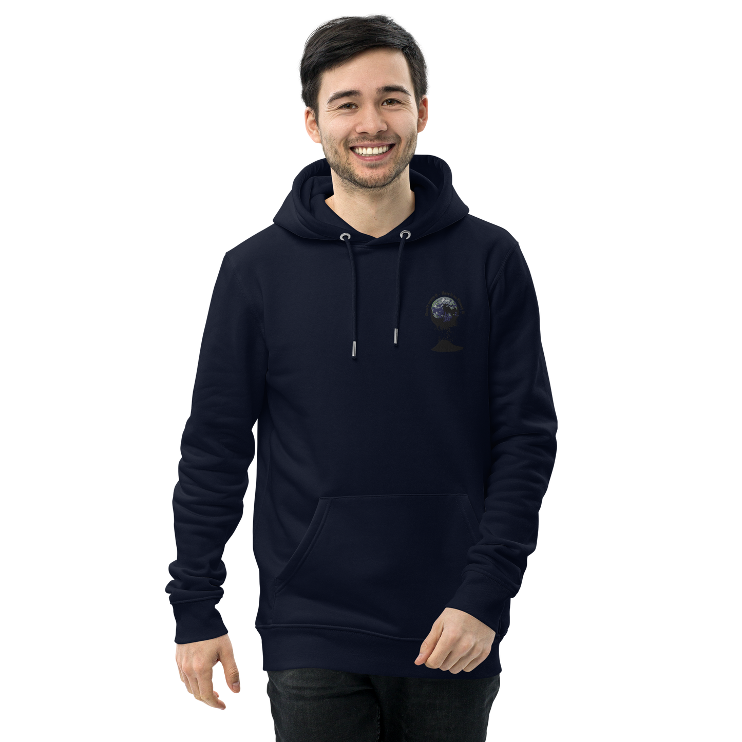 Umweltfreundlicher Unisex-Kapuzenpullover  Don't waste it. There is no Planet B.