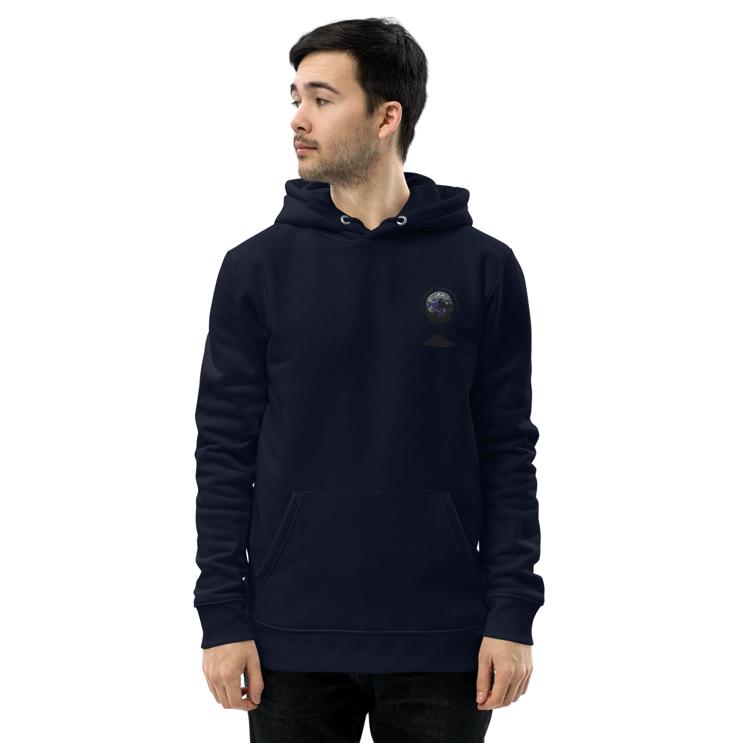 Umweltfreundlicher Unisex-Kapuzenpullover  Don't waste it. There is no Planet B.