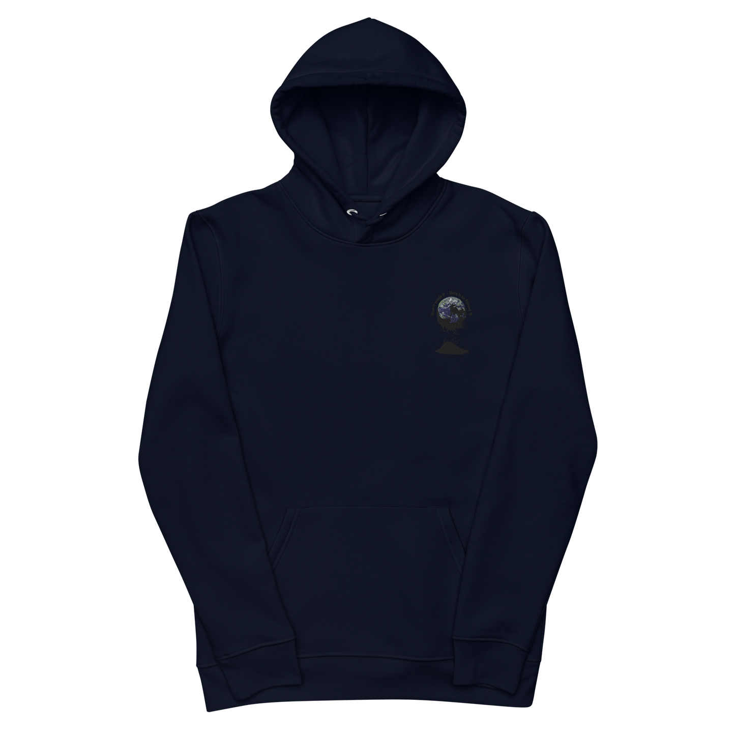 Umweltfreundlicher Unisex-Kapuzenpullover  Don't waste it. There is no Planet B.