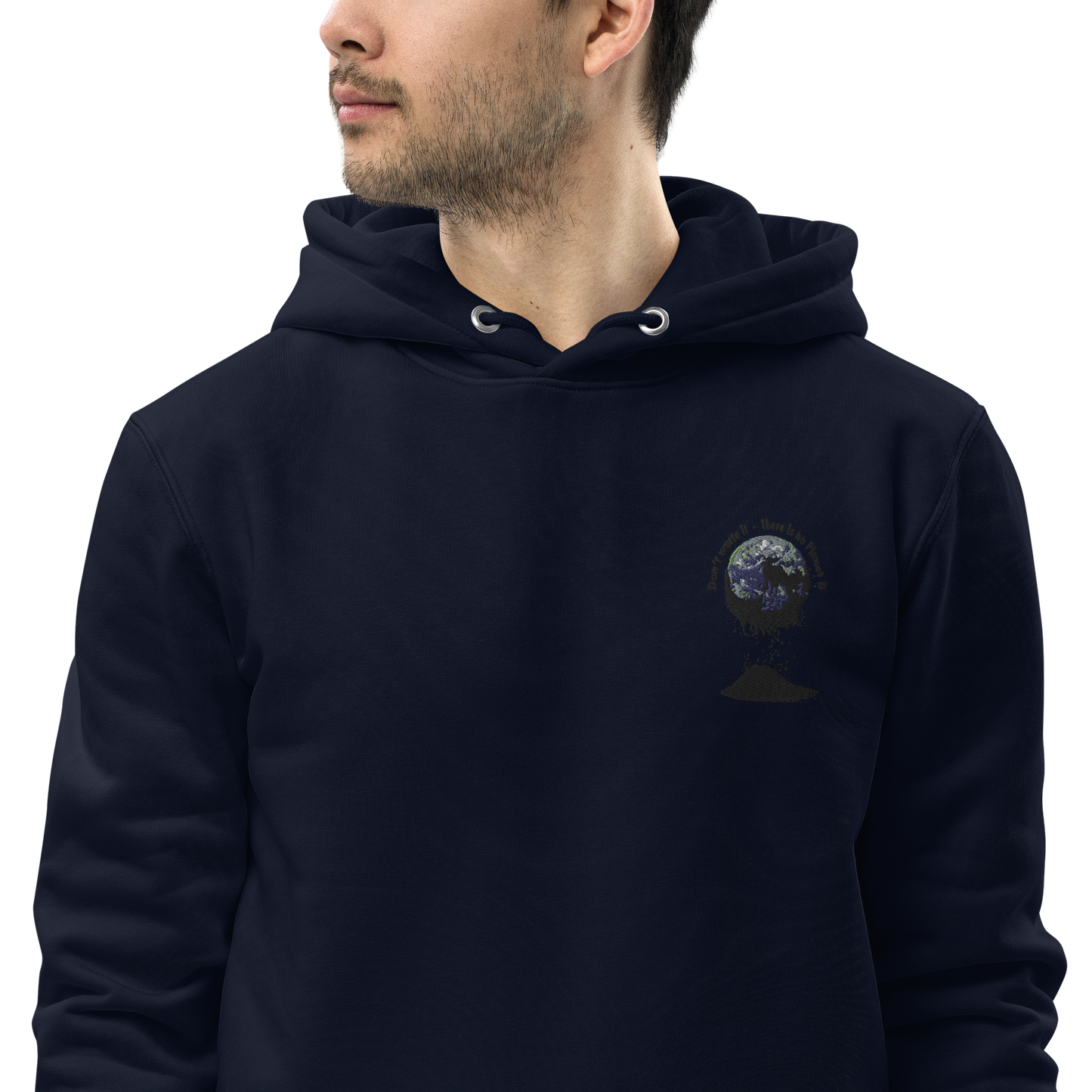 Umweltfreundlicher Unisex-Kapuzenpullover  Don't waste it. There is no Planet B.