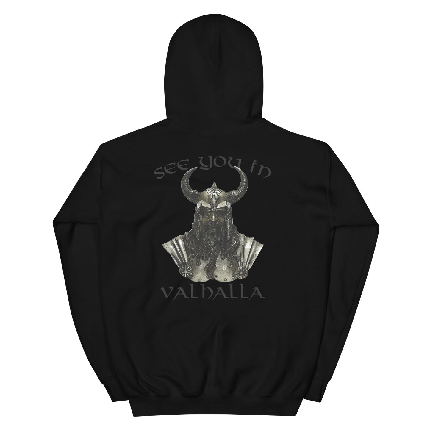 Unisex-Kapuzenpullover See you in Valhalla
