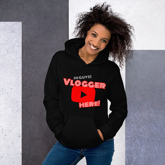 VLOGGER - Unisex-Kapuzenpullover
