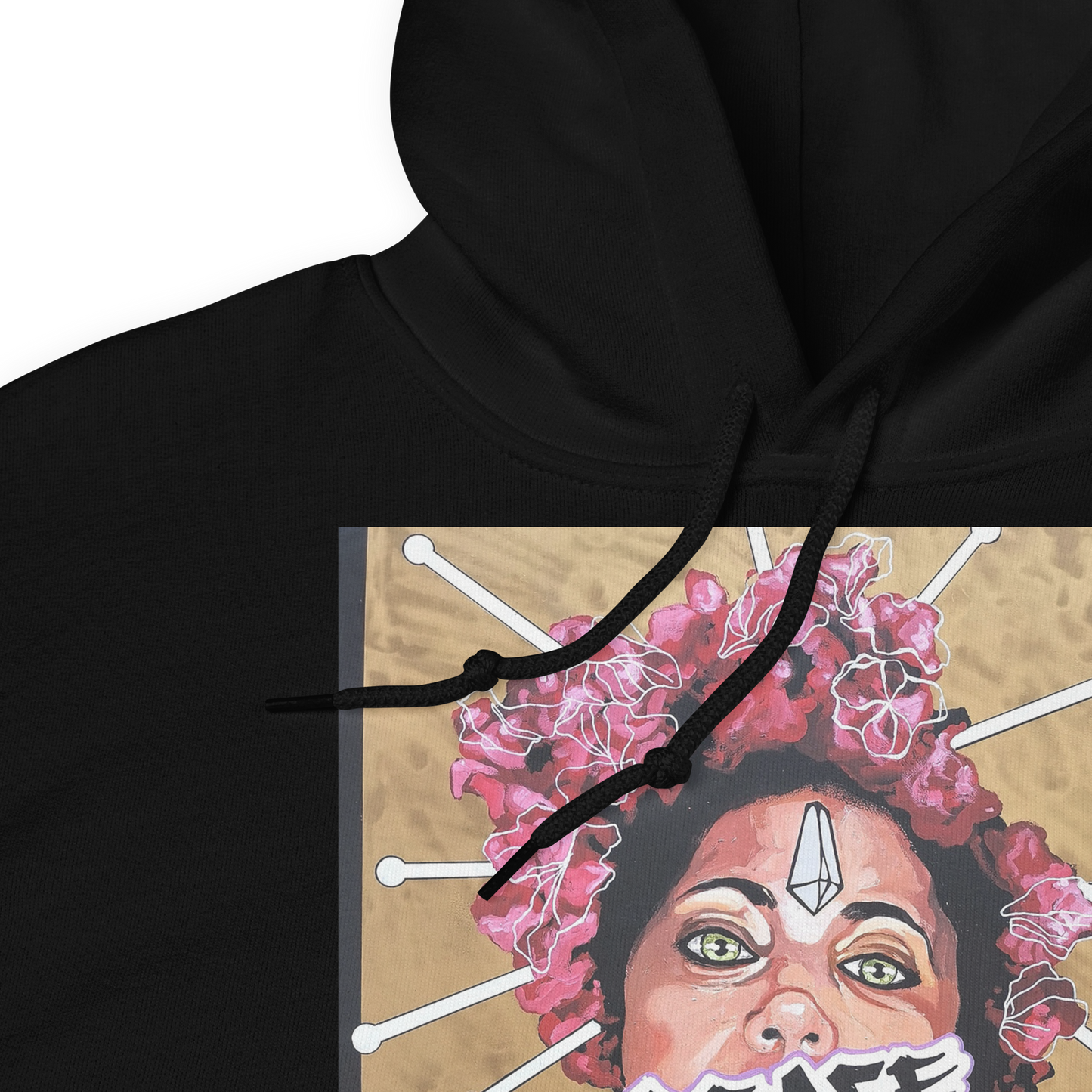 Unisex-Kapuzenpullover Frau Peace
