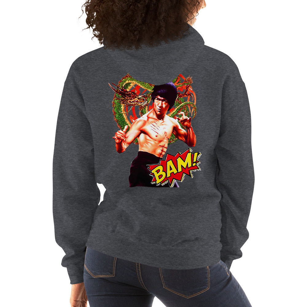 Unisex-Kapuzenpullover Bruce Lee
