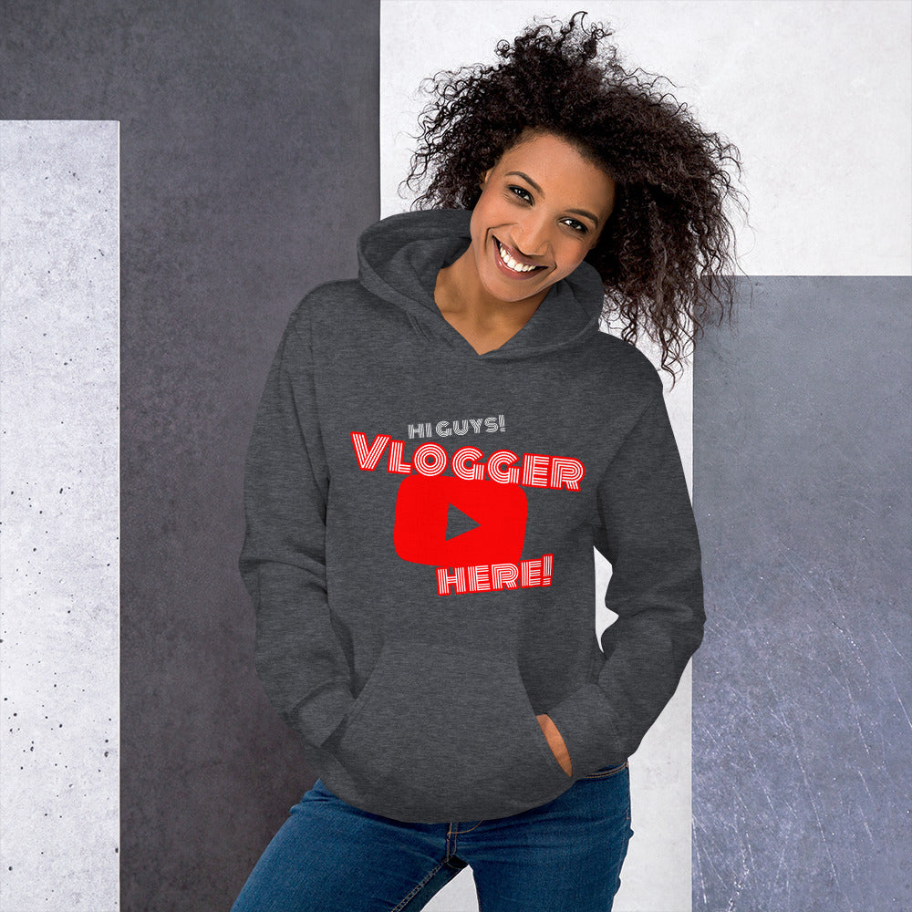 VLOGGER - Unisex-Kapuzenpullover