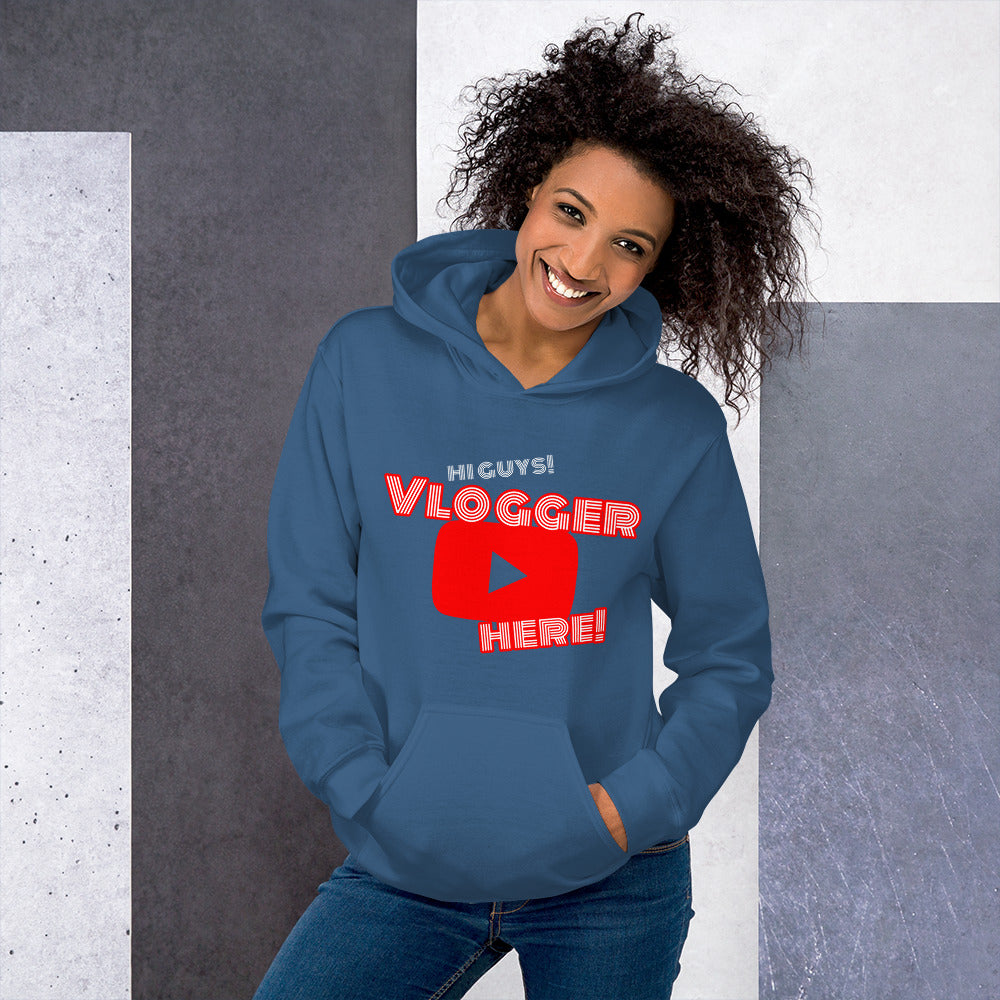 VLOGGER - Unisex-Kapuzenpullover