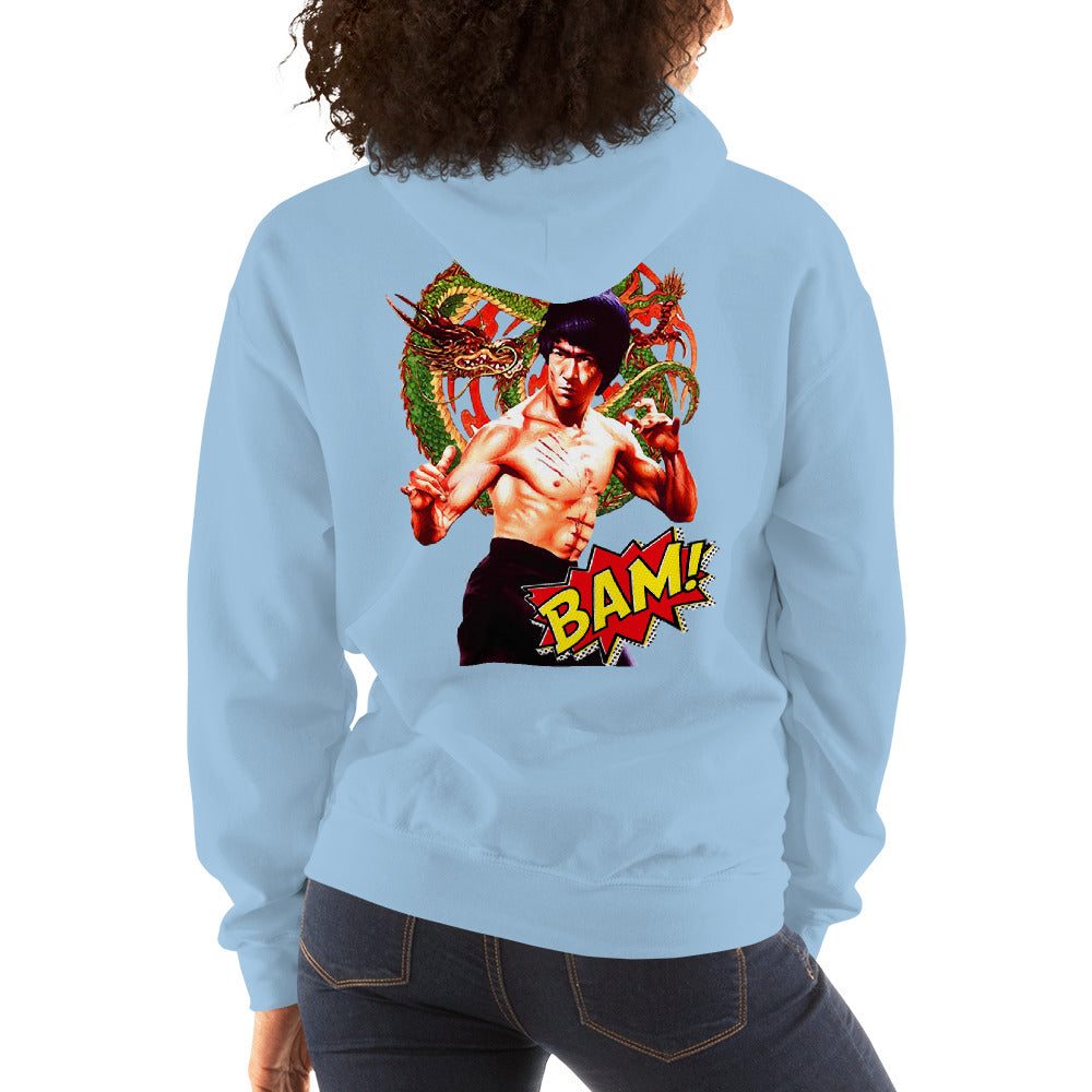 Unisex-Kapuzenpullover Bruce Lee