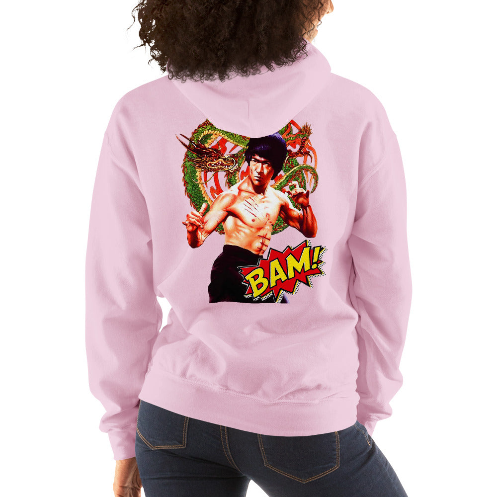 Unisex-Kapuzenpullover Bruce Lee