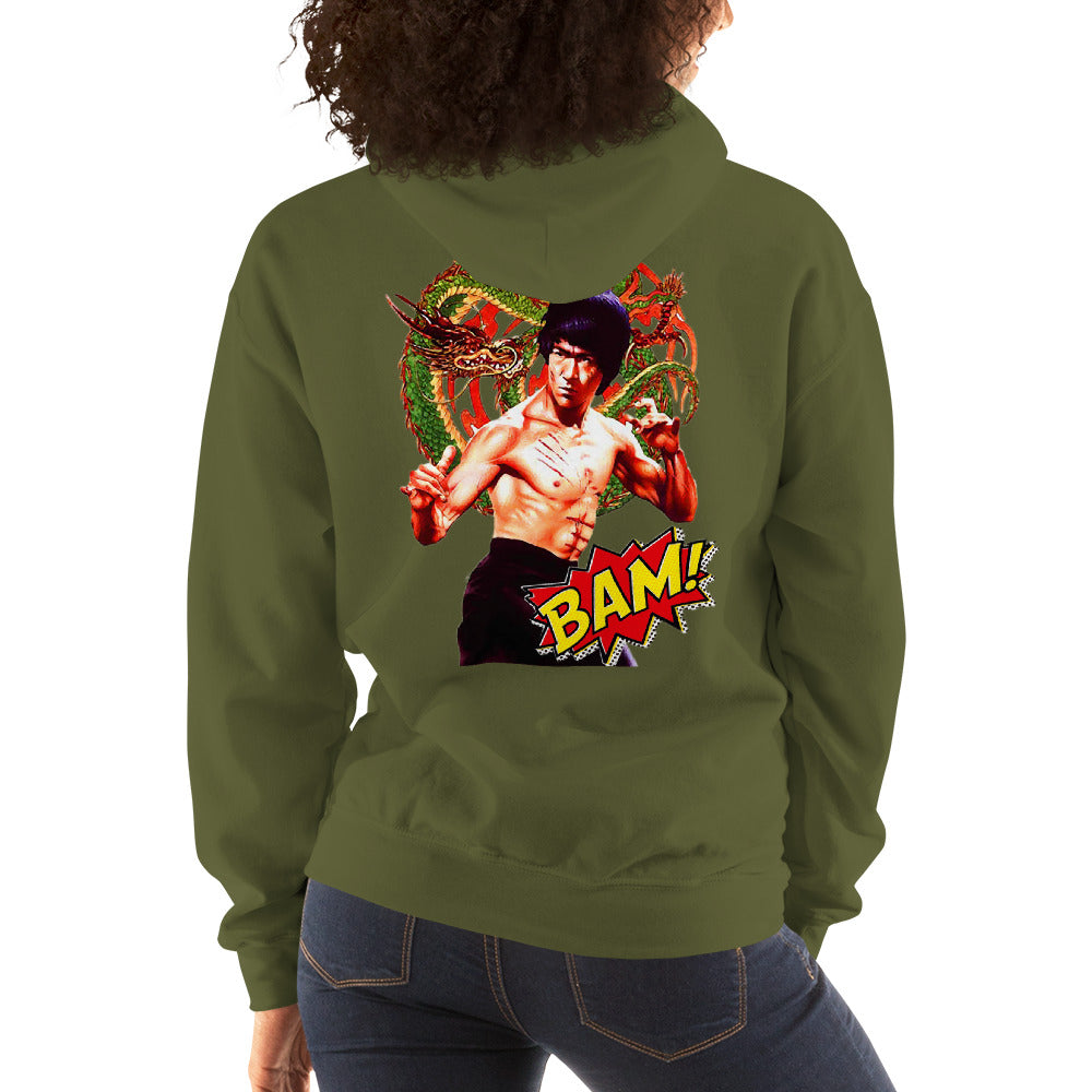 Unisex-Kapuzenpullover Bruce Lee