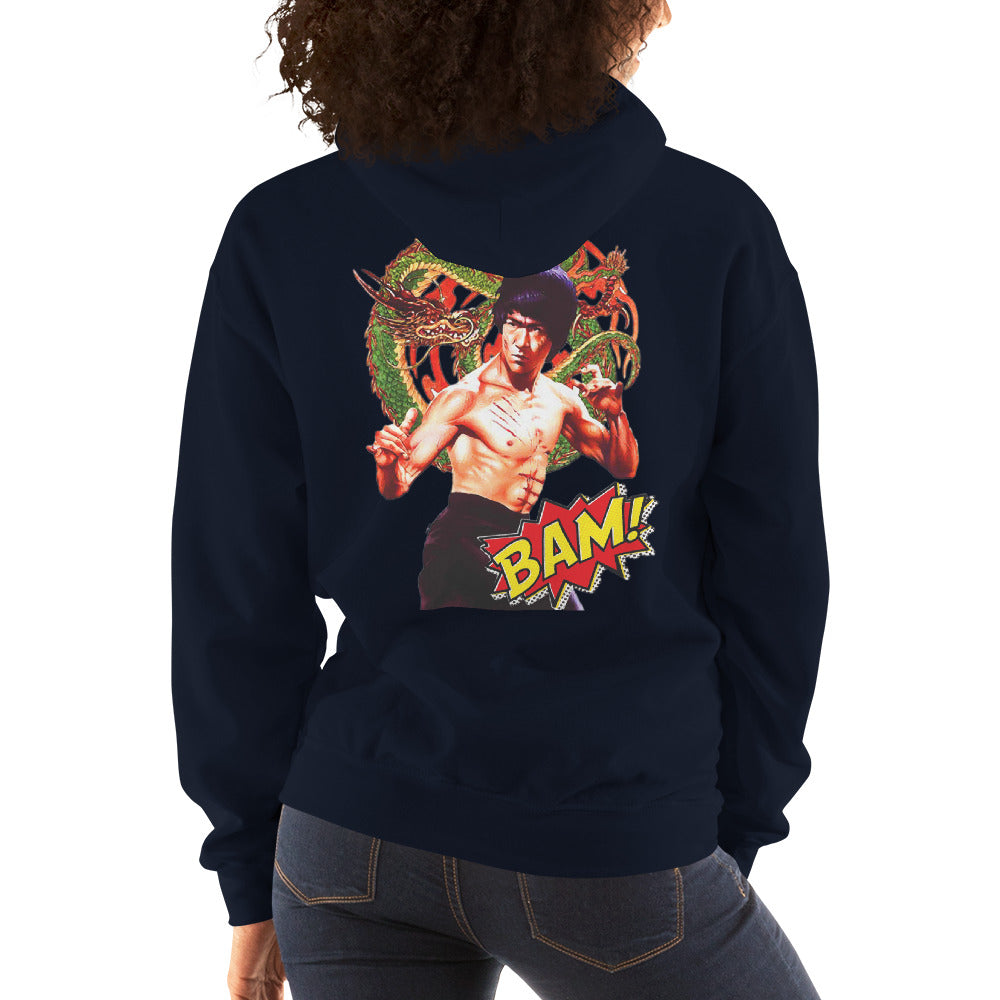 Unisex-Kapuzenpullover Bruce Lee