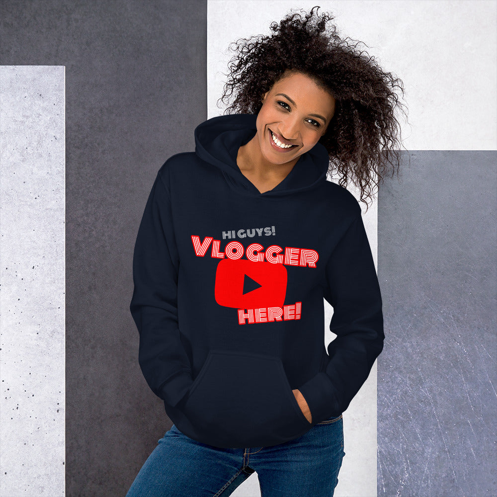 VLOGGER - Unisex-Kapuzenpullover