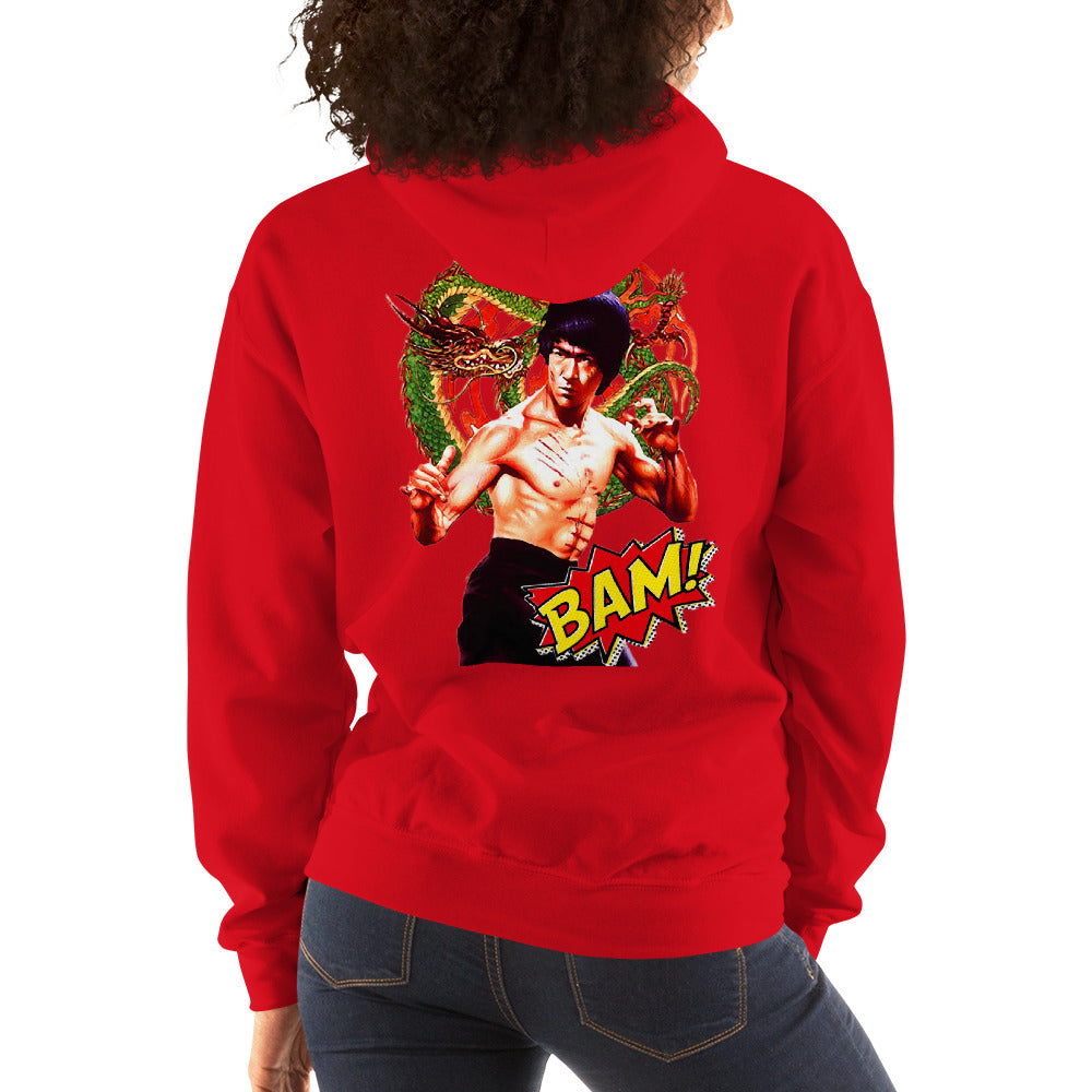 Unisex-Kapuzenpullover Bruce Lee