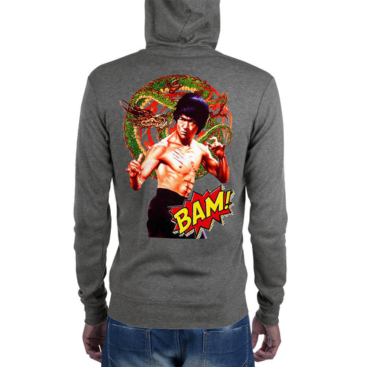 Unisex-Kapuzenpullover Bruce Lee