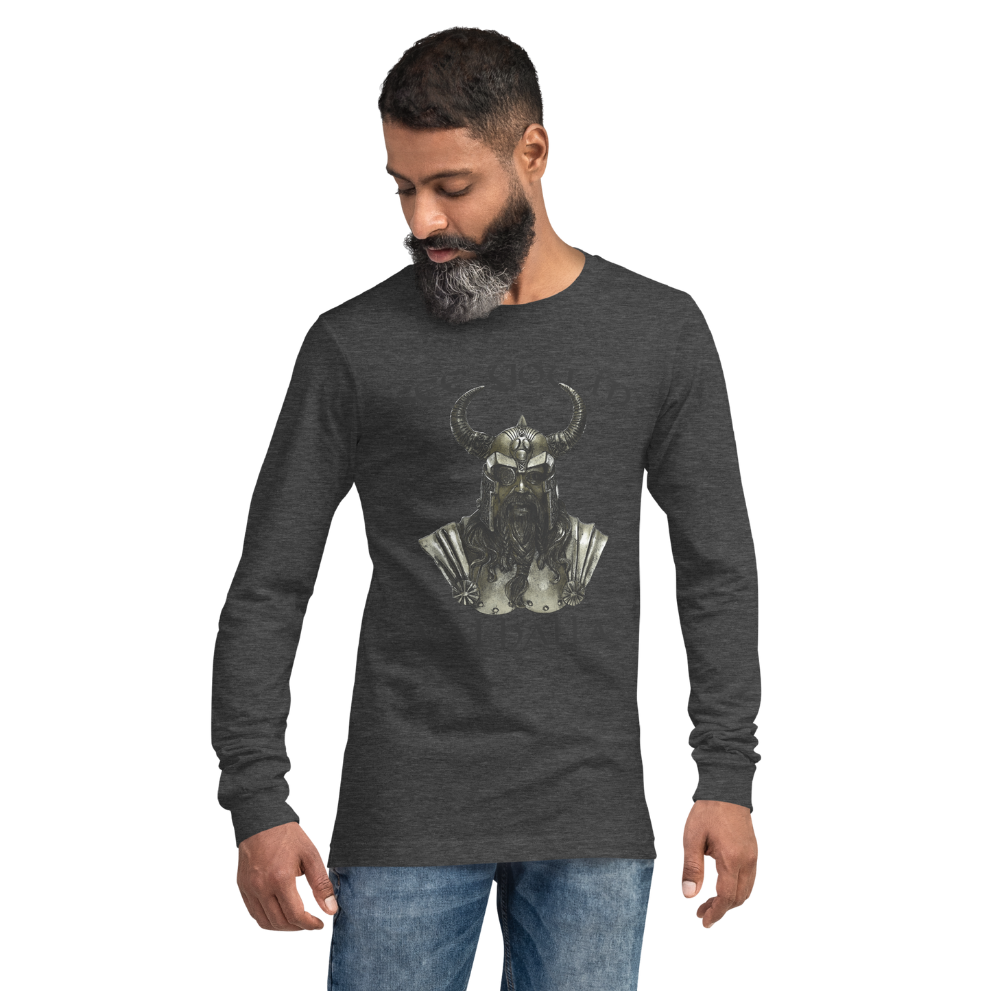 Langärmeliges Unisex-T-Shirt See you in Valhalla