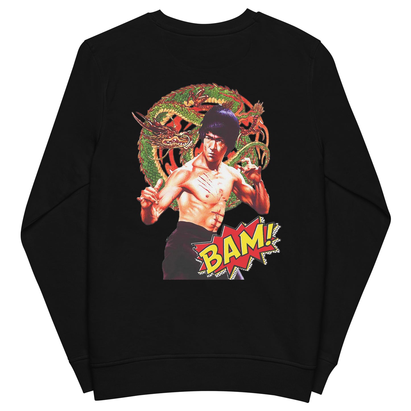 Unisex Bio-Pullover Brruce Lee