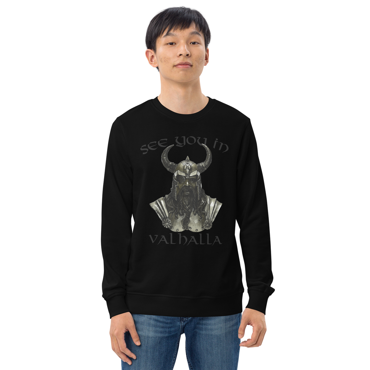 Unisex Bio-Pullover See you in Valhalla